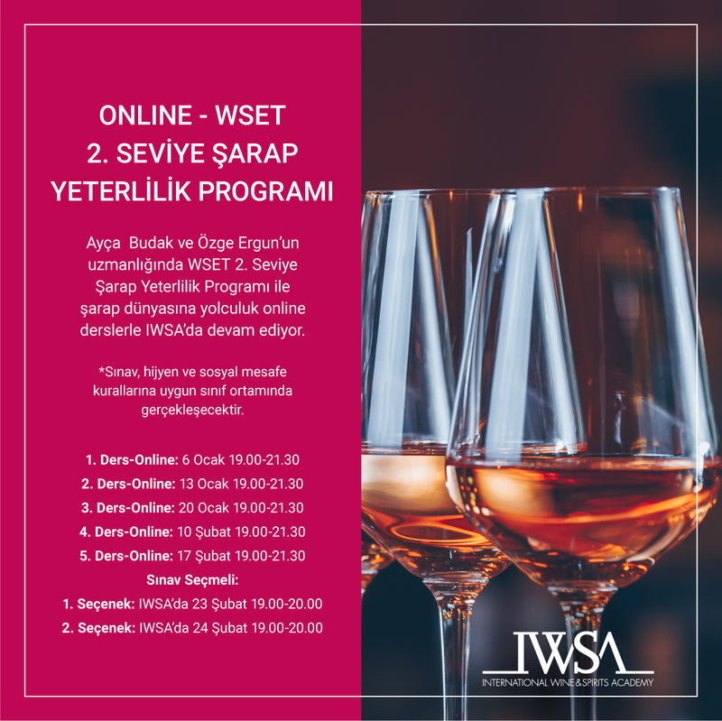 WSET 2. Seviye Şarap Yeterlilik Programı