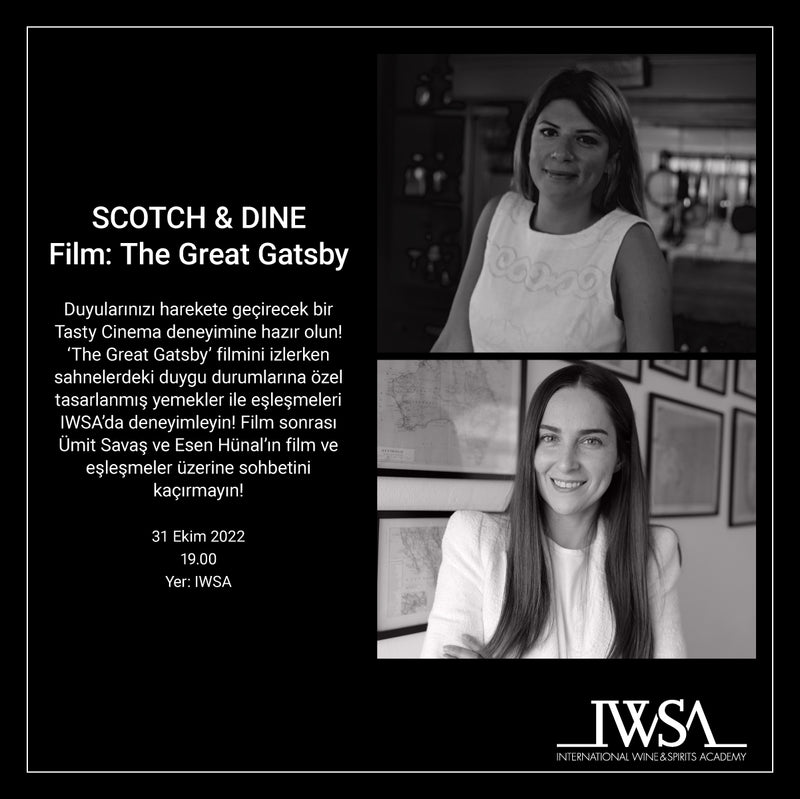 SCOTCH & DINE:TASTY CINEMA: THE GREAT GATSBY