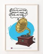 Gramofonlu Poster